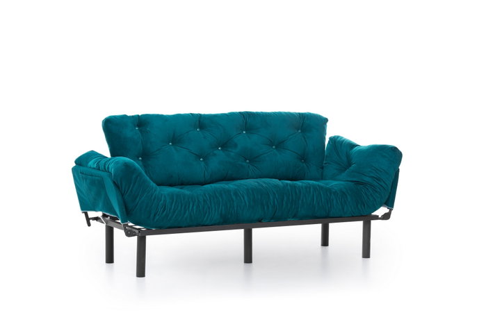Atelier Del Sofa Nitta Triple - Verde petróleo Atelier Del Sofa Nitta Triple - Verde petróleo